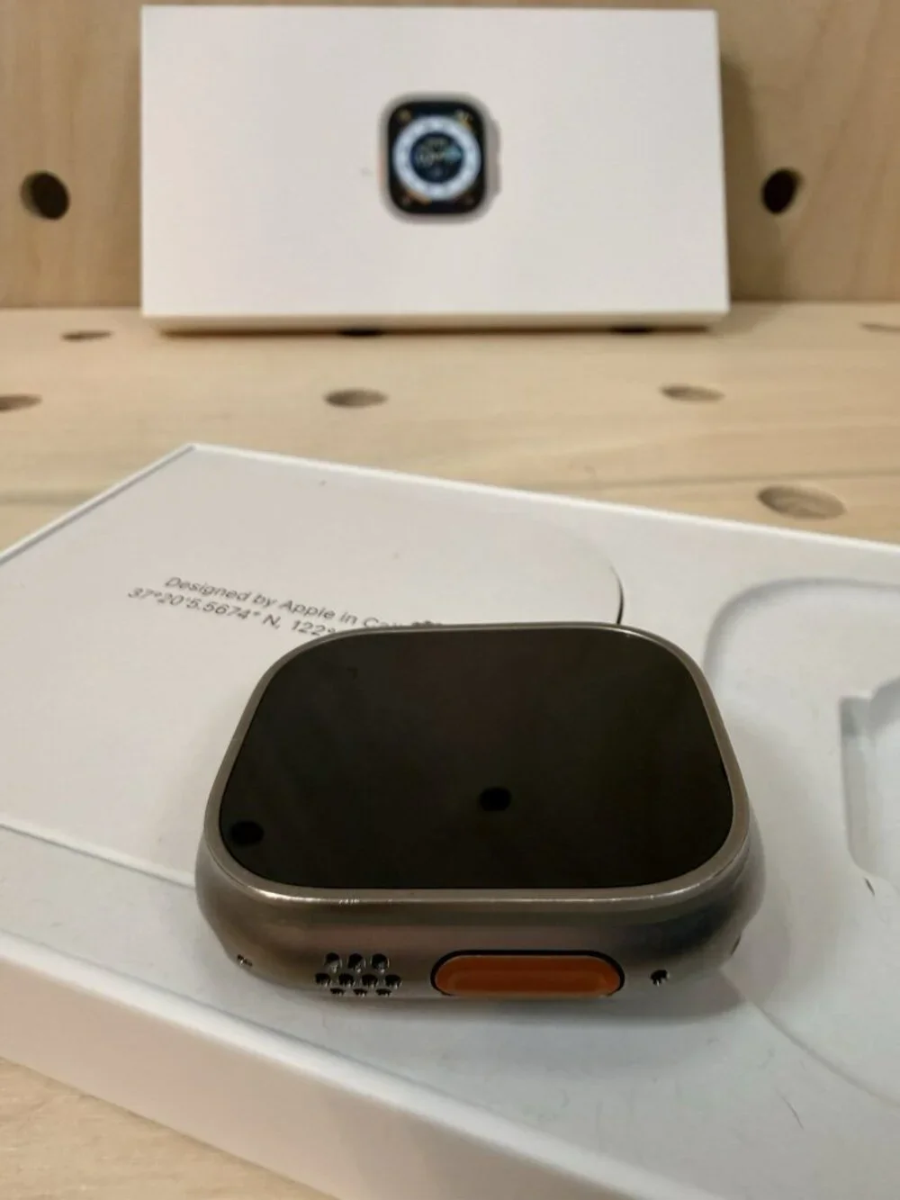 Apple Watch Ultra 49mm (1st Gen) Titanium Midnight Ocean Band Alpine Loop